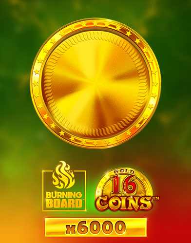 16 Coins Gold Burning Board