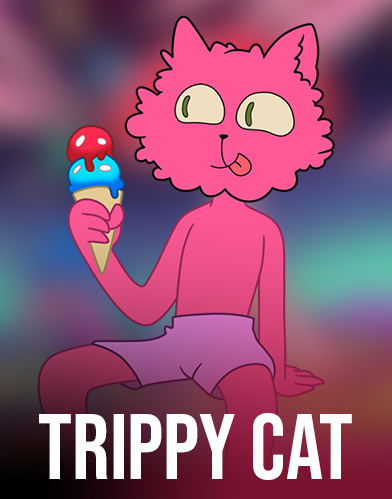 Trippy Cat