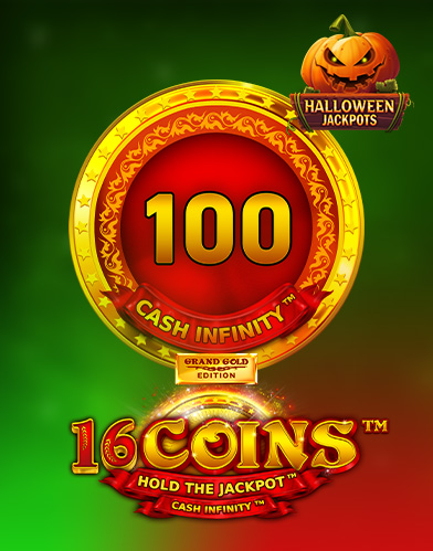 16 Coins Grand Gold Edition Halloween Jackpots