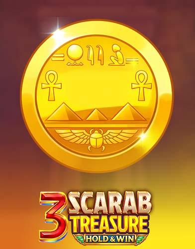3 Scarab Treasure Hold & Win