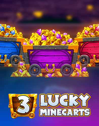 3 Lucky Minecarts Hold and Win