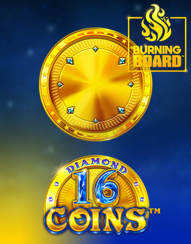 16 Coins Diamond Burning Board