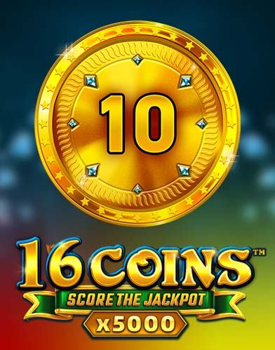 16 Coins x5000 Score the Jackpot