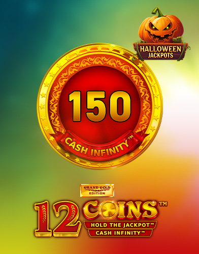 12 Coins Grand Gold Edition Halloween Jackpots