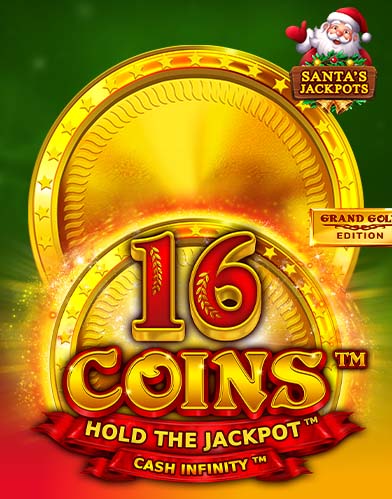 16 Coins Grand Gold Edition Santas Jackpots